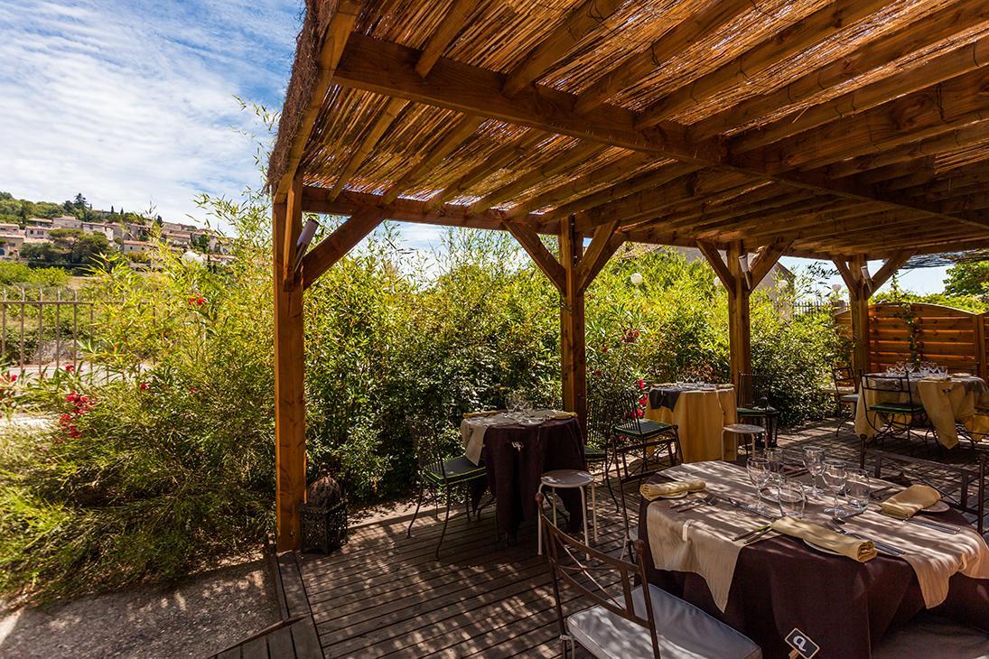 Hotel Logis Le Relais Sarrasin Vezenobres Exteriér fotografie